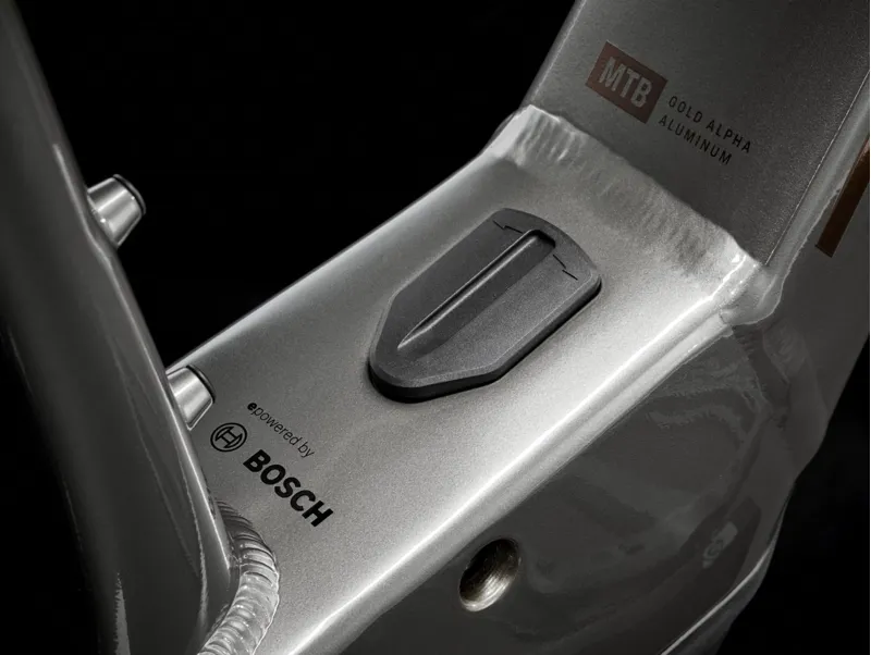 Trek Marlin+ 8 Electric Hardtail Mountain Bike 2025 in Mercury-3